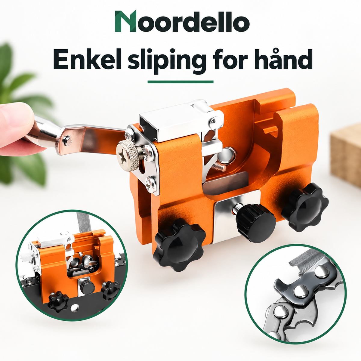 Noordello - SharpMax Kjedesliper for motorsag
